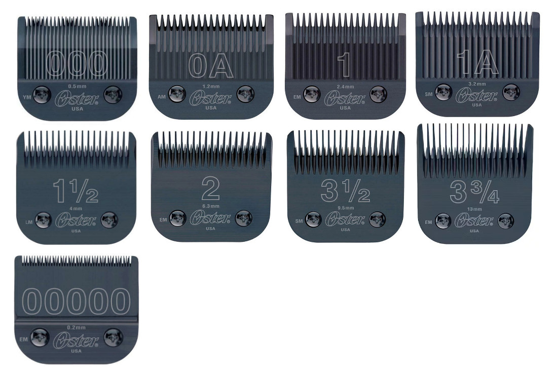 Oster Detachable Clipper Replacement Blades For Models Titan, 76, 10, 1, Octane