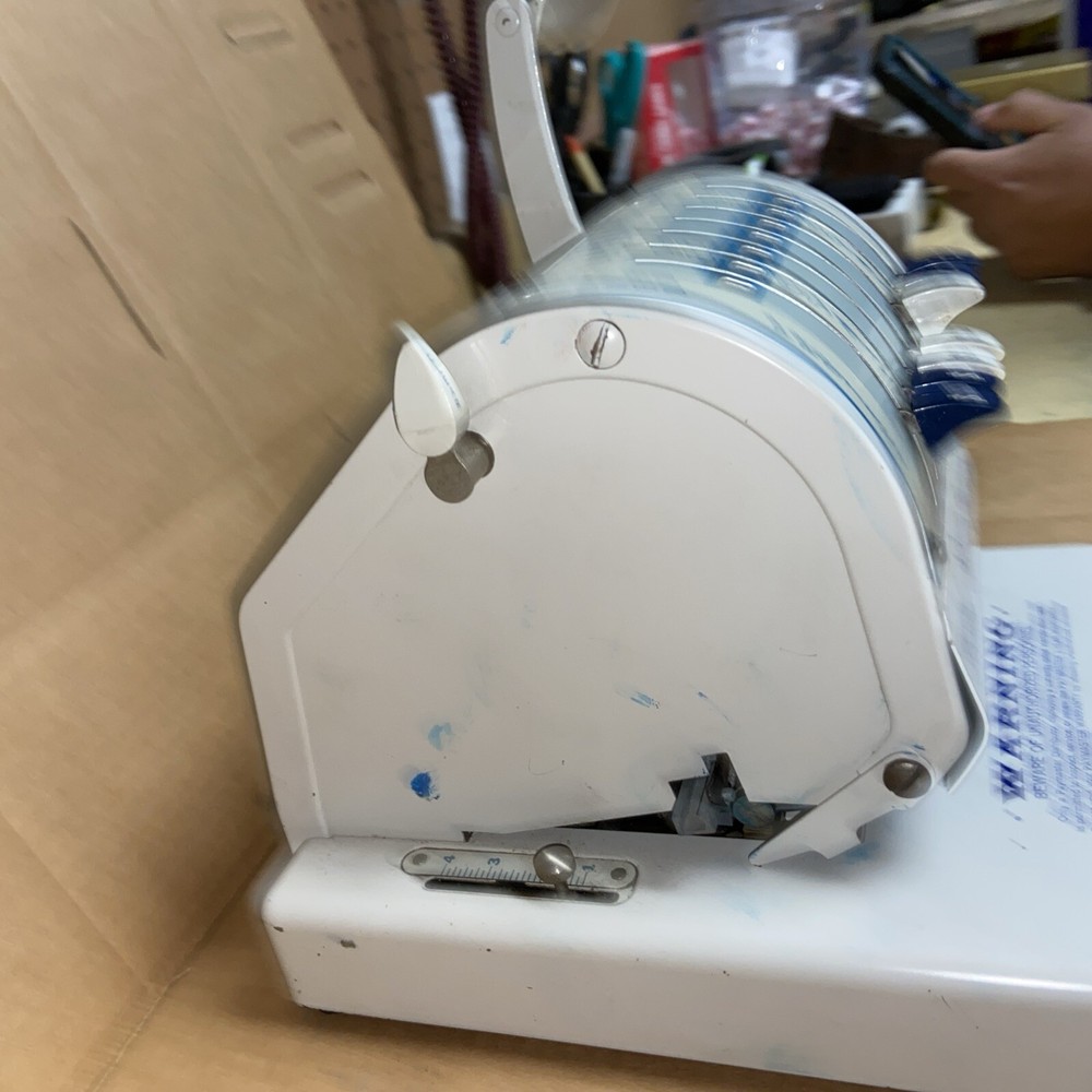 Paymaster X-550 Check Writer 7 Volume