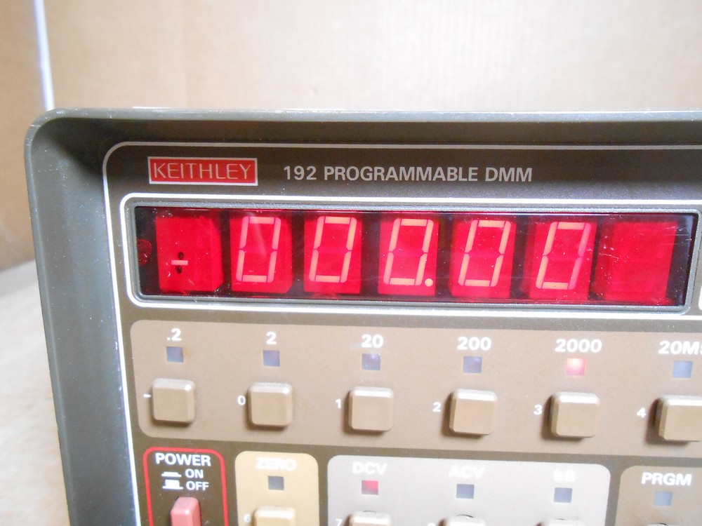 KEITHLEY 192 PROGRAMMABLE DMM