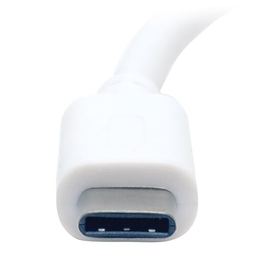 Tripp Lite 0.9M USB3.1 Type-C Multi-Drive Flash Memory Card Reader - White