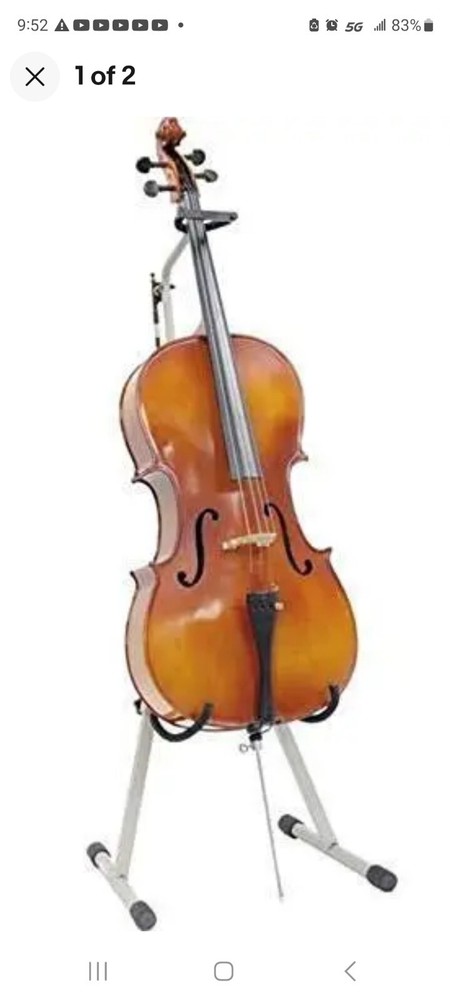 Ingles Foldable Adjustable Cello & Bass Stand SA-22