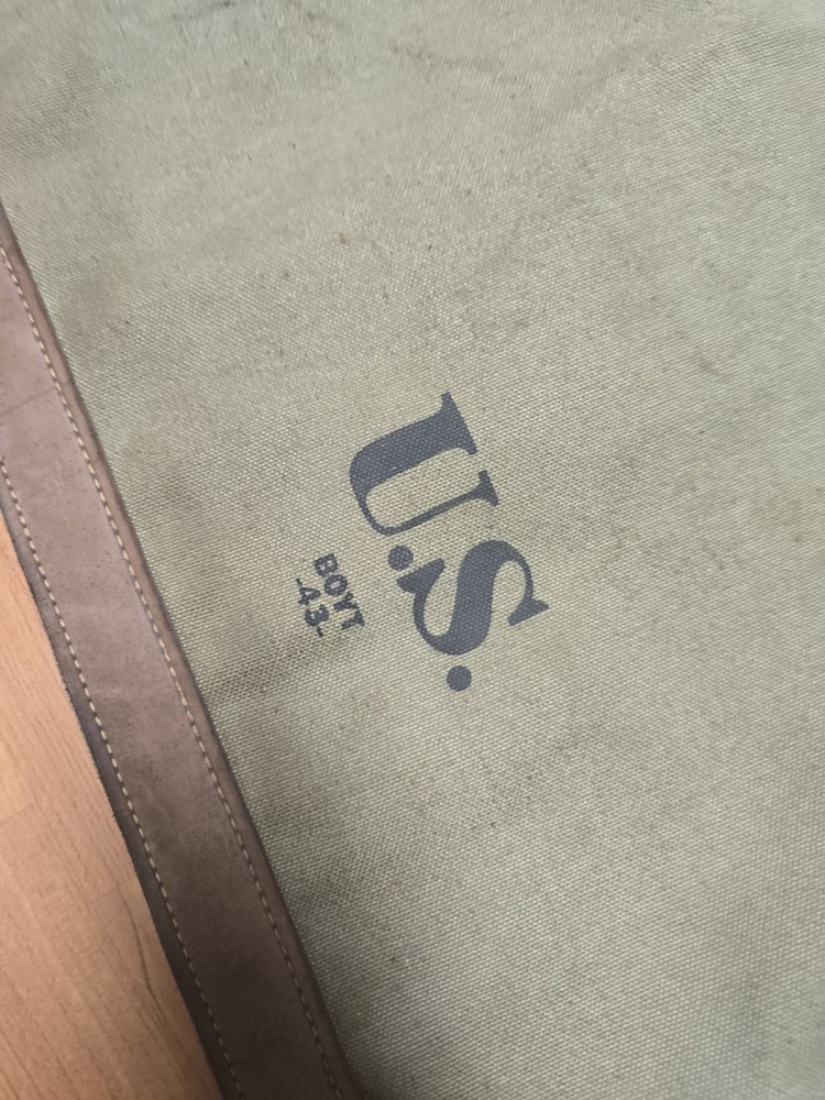 US Cavalry Horse Cover, Phillips Pack Saddle, Cargo. Mrkd US BOYT 1943