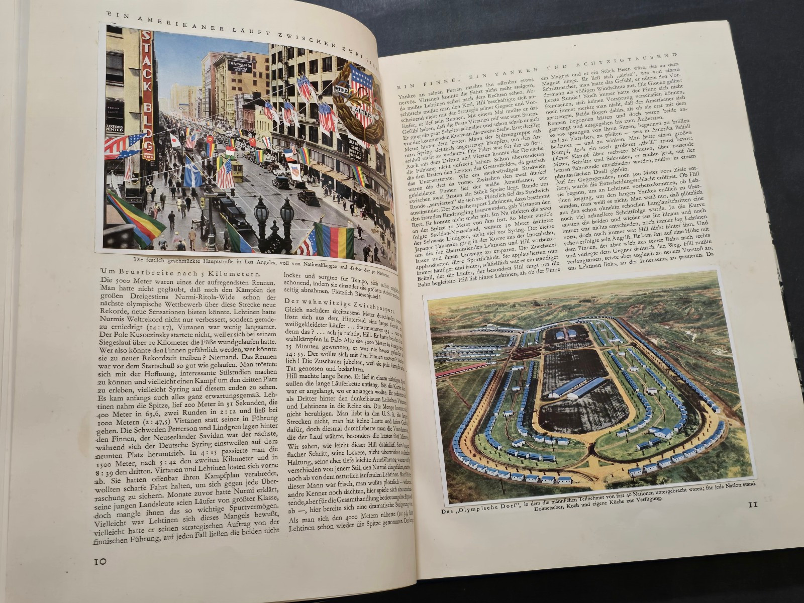 1932 Olympia Olympic Album Complete Cards Dust Jacket German Book Rare