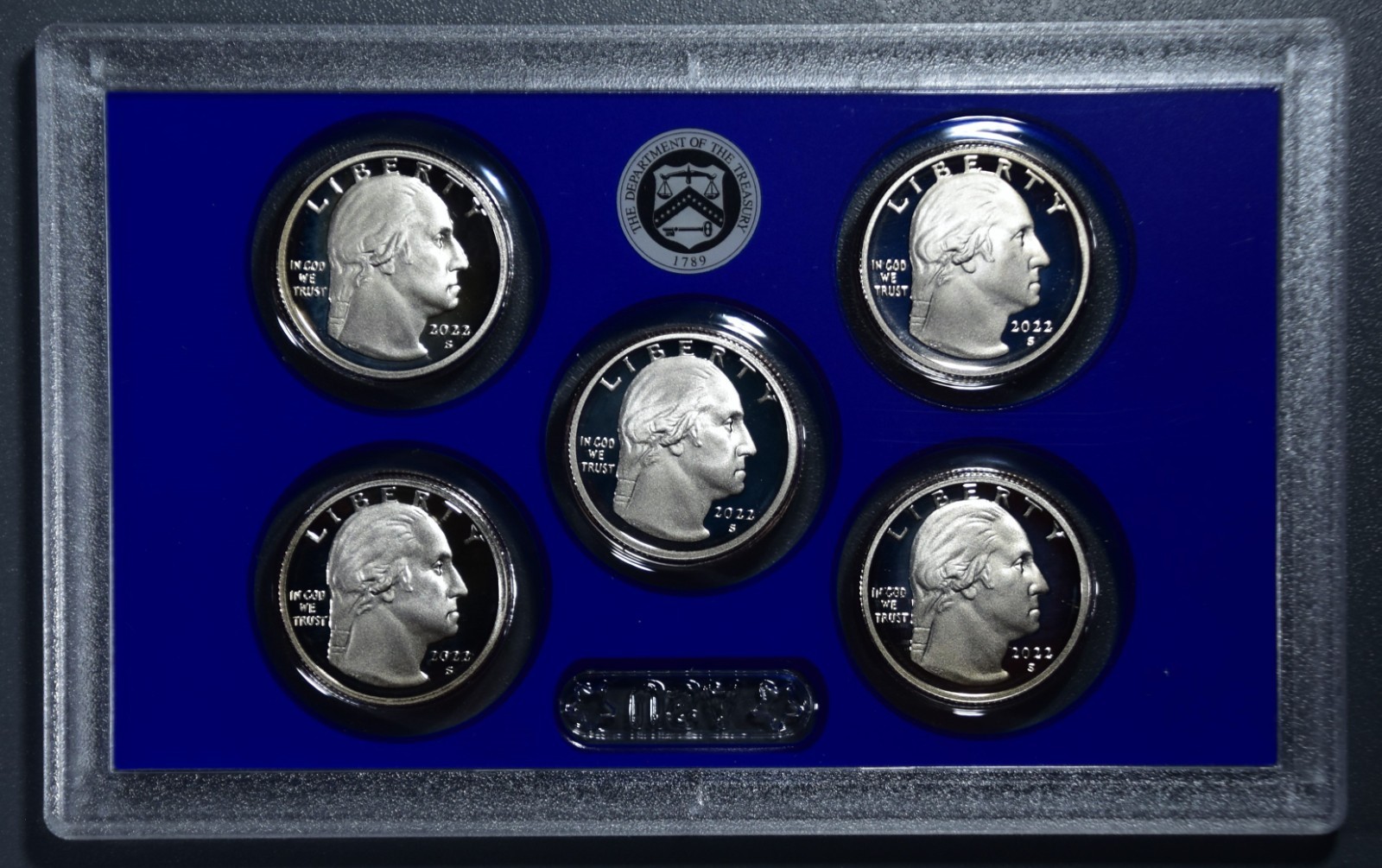 2022-S US MINT AMERICAN WOMEN QUARTERS PROOF SET 5-Coins IN OGP & COA A6273