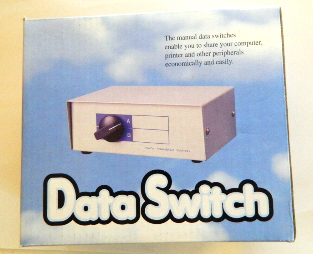 DATA TRANSFER SWITCH with Input/Output A and B. BB1