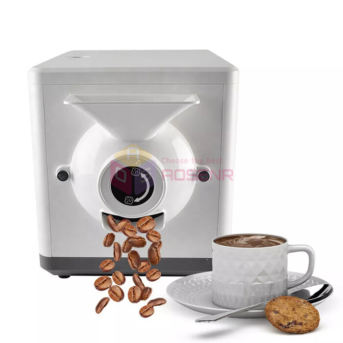 Electric Coffee Bean Roasting Machine Automatic Grains Baking Roaster Machine