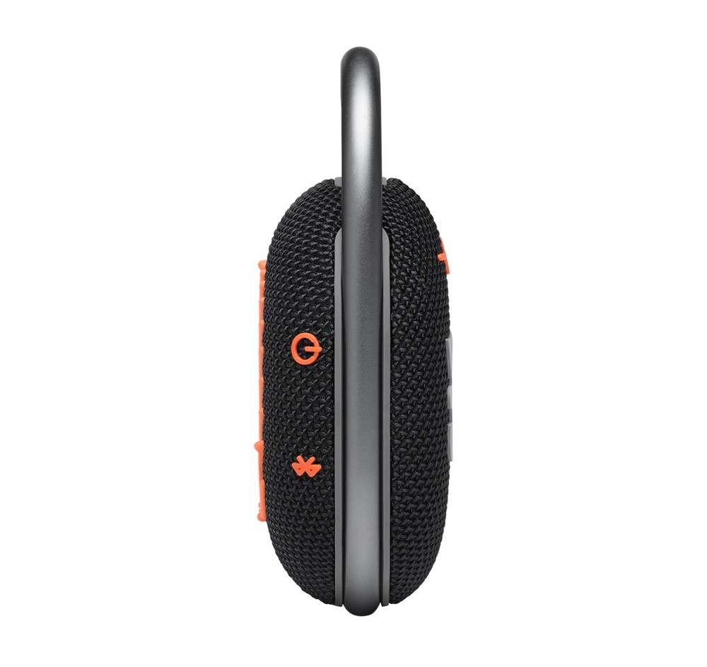 JBL Clip 4 Black Orange Portable Bluetooth Speaker (Open Box) Damage Box