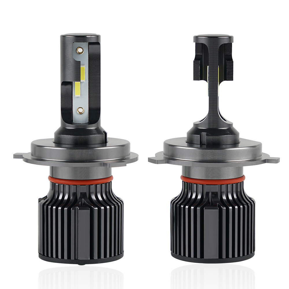 CSP H4 9003 LED Headlight Kit 6000LM 50W High Low Beam Bulbs 6000K White Lights