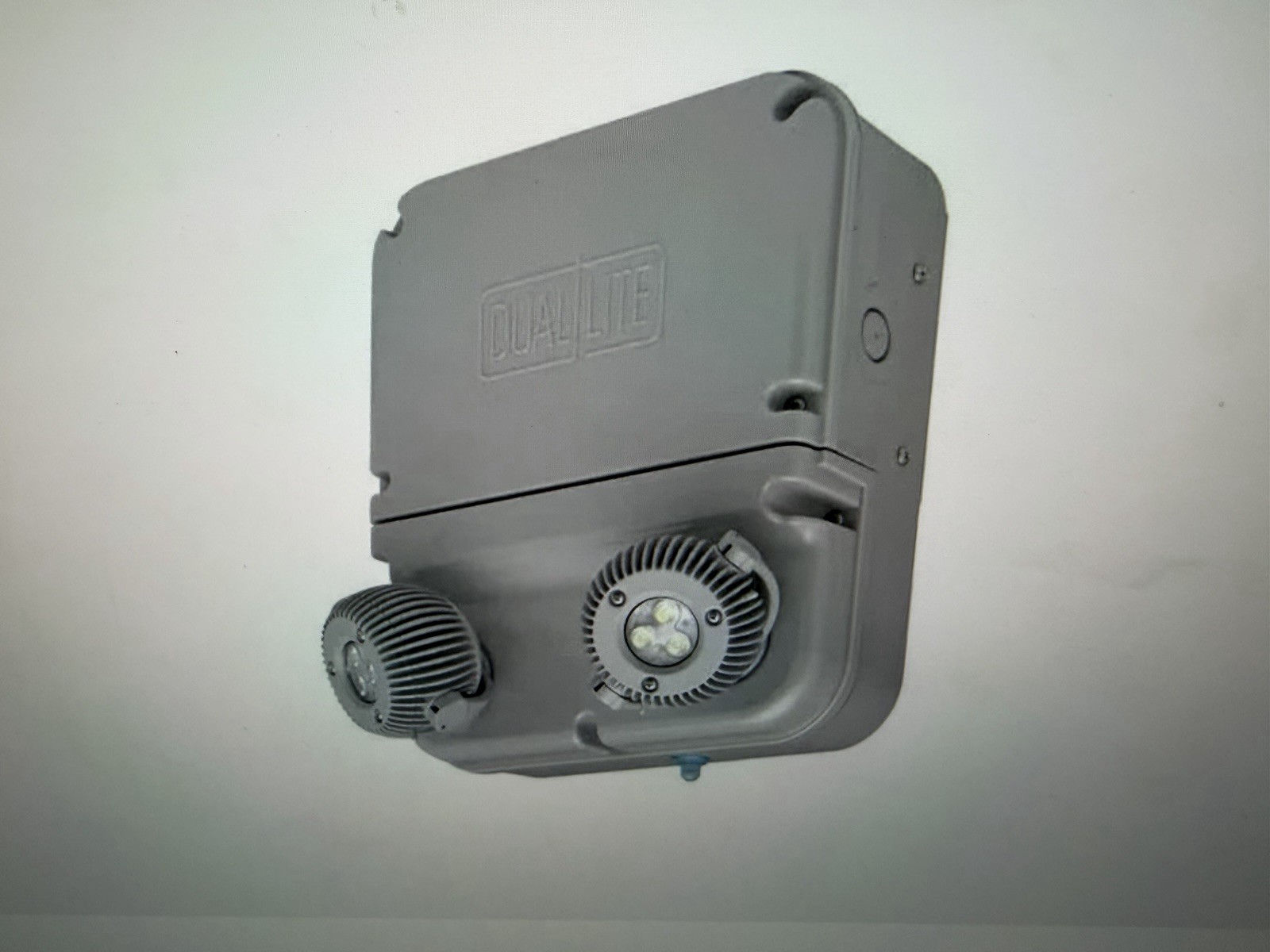 Dual-Lite Dyn12 Emergency Light, 120/277V Input, 9-7/8" W NEW OPEN BOX