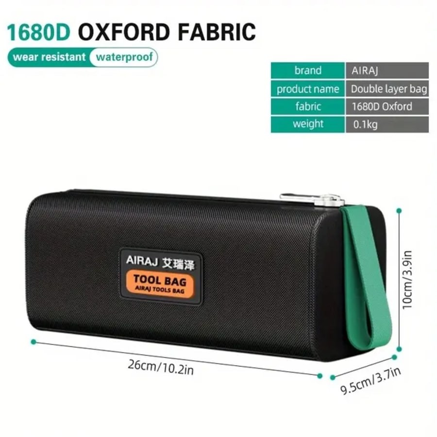 Multifunctional Toolkit Durable Oxford Cloth Electrician Tool Bag