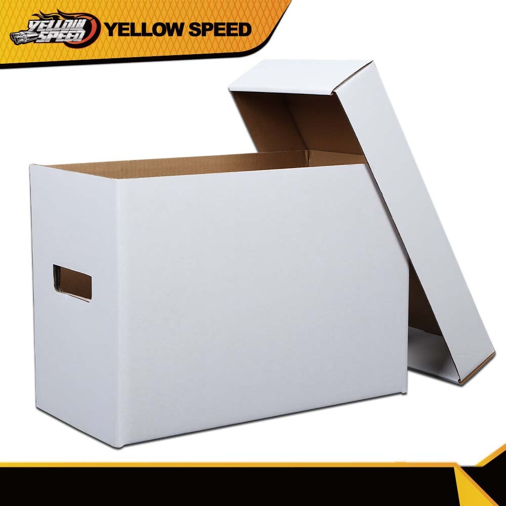 Comic Books Storage Boxes Short Holds 150-175 Stackable Durable Archive 3Pcs