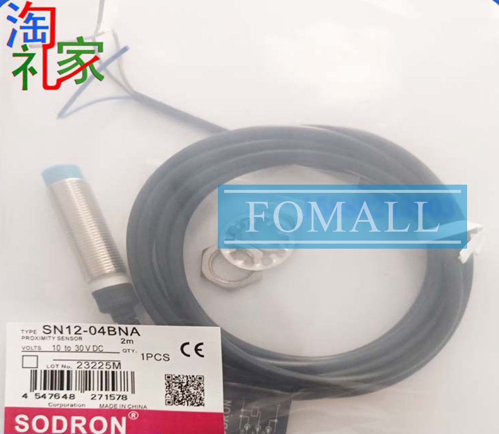1Pcs New Inductive Proximity Switch Sensor SN12-04BNA SN1204BNA