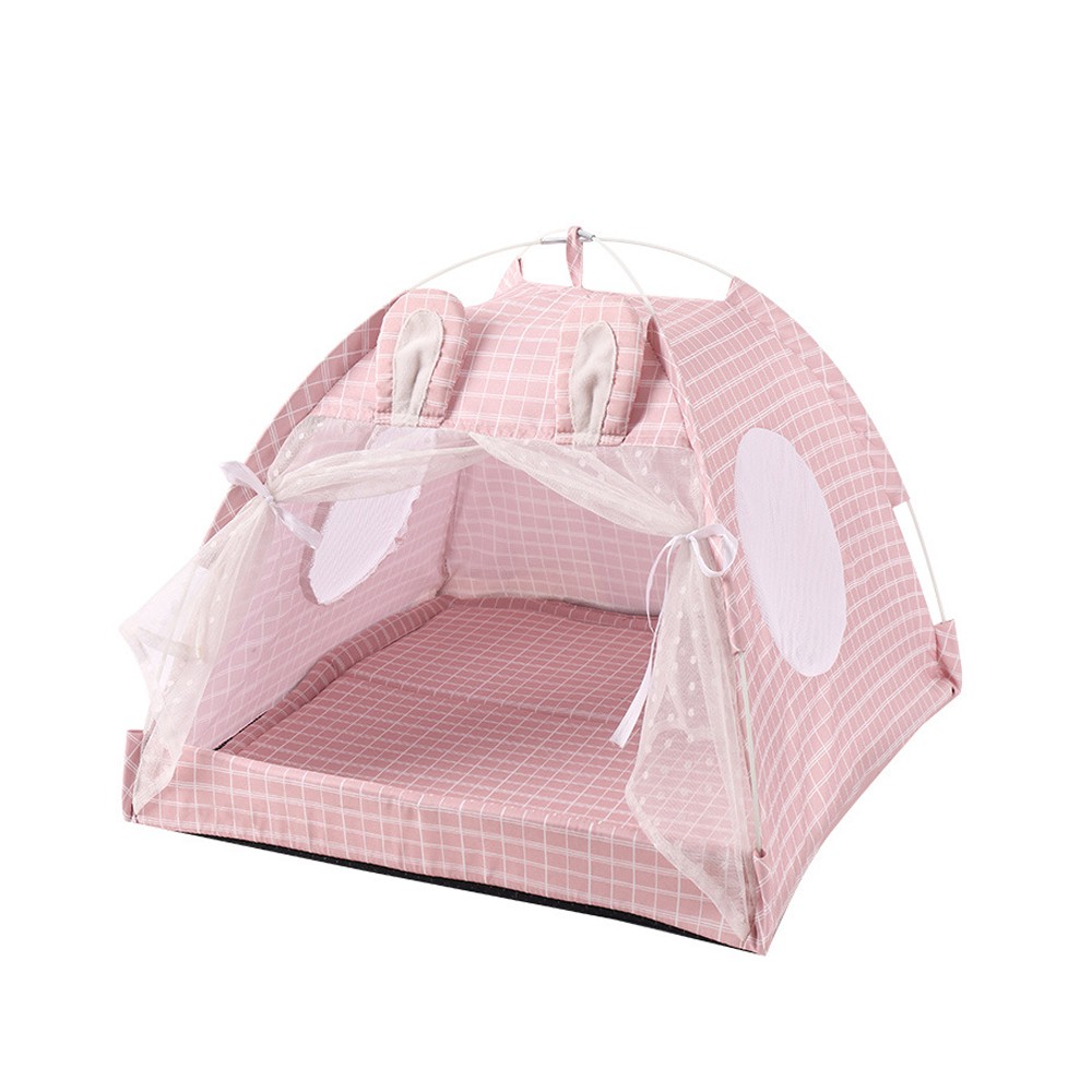 Cat Dog House Tent Pet Puppy Kitty Nesting Bed Kennel Sleeping Rest Play Cave