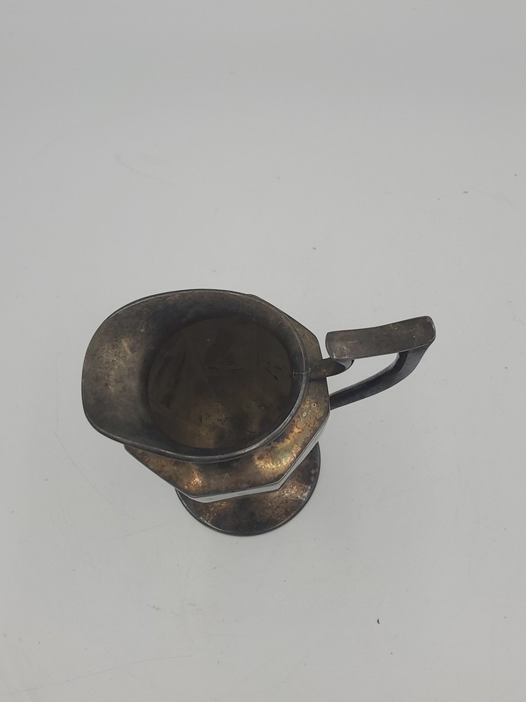 Vtg Silver Plate Creamer 5 Inches