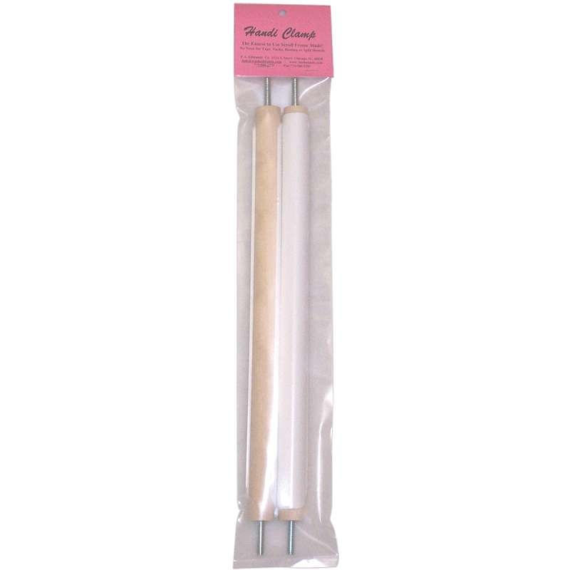 Handi Clamp Scroll Rods W/Clamps 24"