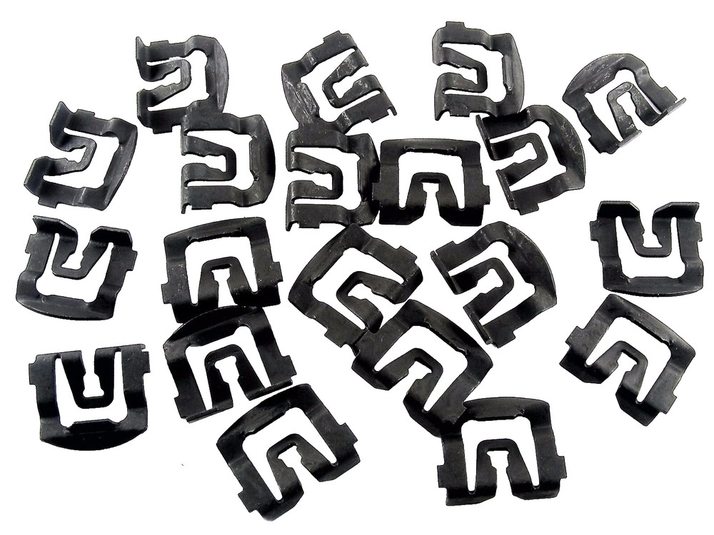 Ford Windshield & Rear Window Trim Molding Clips & Studs- 40pcs (20ea)- #036