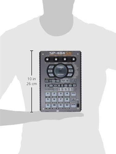 Roland SP-404SX Linear Wave Sampler w/ AC Adapter Tested Working 2015