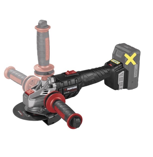 Parkside Performance 20V Cordless Angle Grinder - Bare Unit , New!!🆕✅🇩🇪