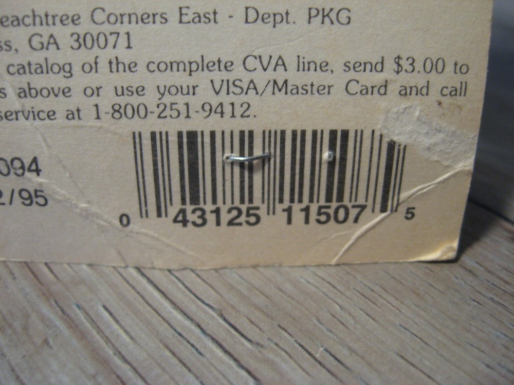 CVA Muzzleloader Black Powder - Williams Micro Adjustable Sight Set - AC1507