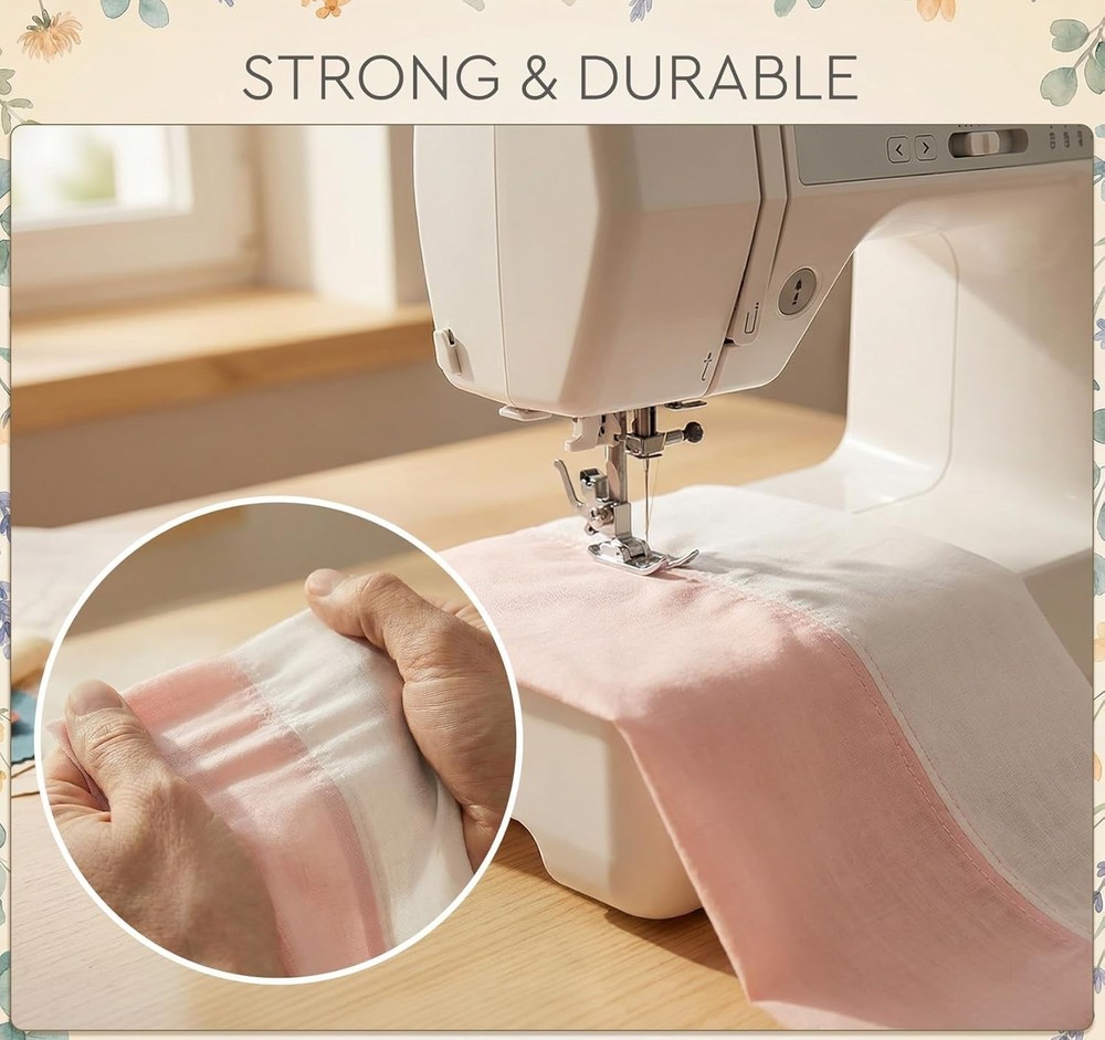 Durable 36pcs Bobbins Set with Accessories - Versatile Sewing Thread Collection