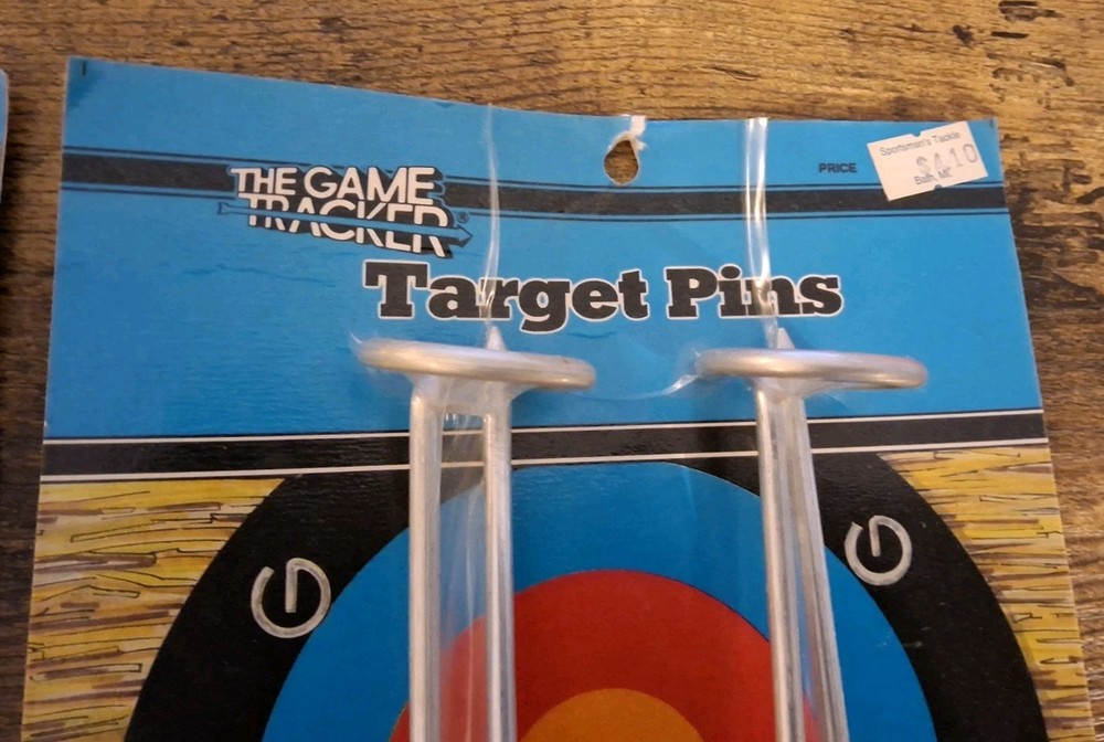 2 Setsof The Game Tracker Target Pins Convenient Way To Hold Target Securely