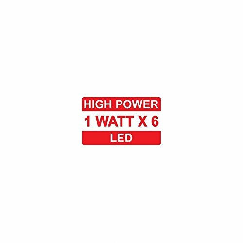 United Pacific 39901 6 High Power 1 Watt LED Rectangular Working Light (Retail)