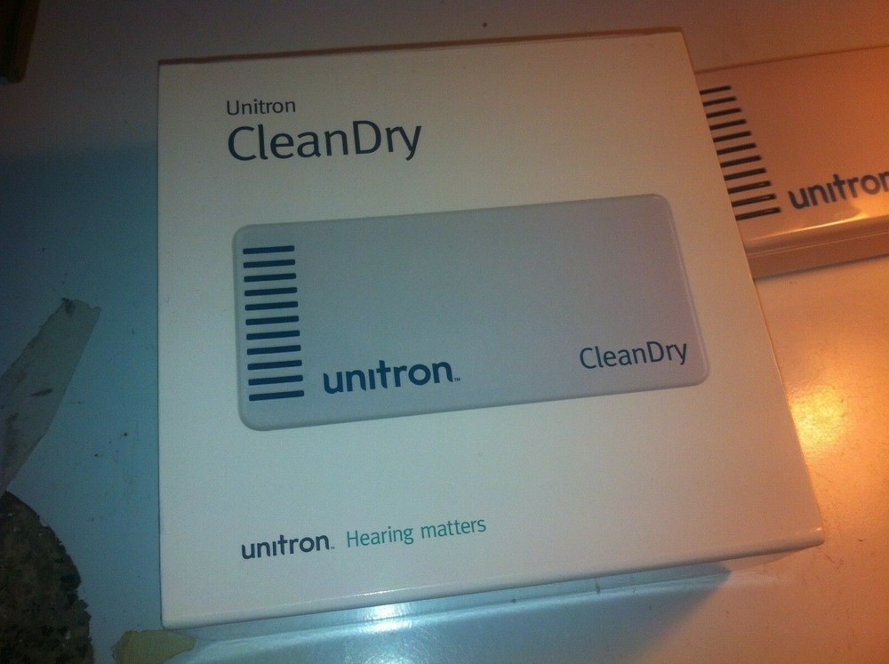 Unitron clean dry hearing aid dryer