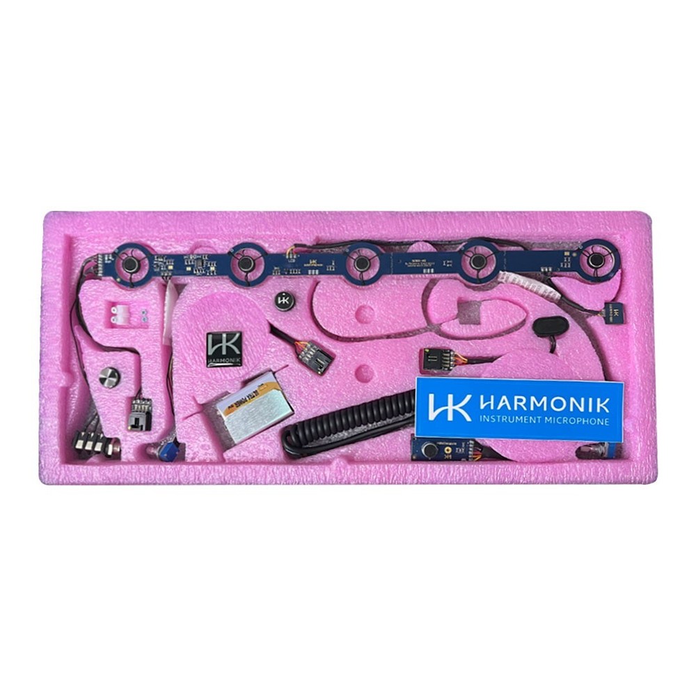 Microfone Acordeão Harmonik Model 501 HQ - Luz Led