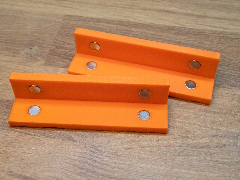 3D Printed Magnetic Soft 4" Vise Jaws