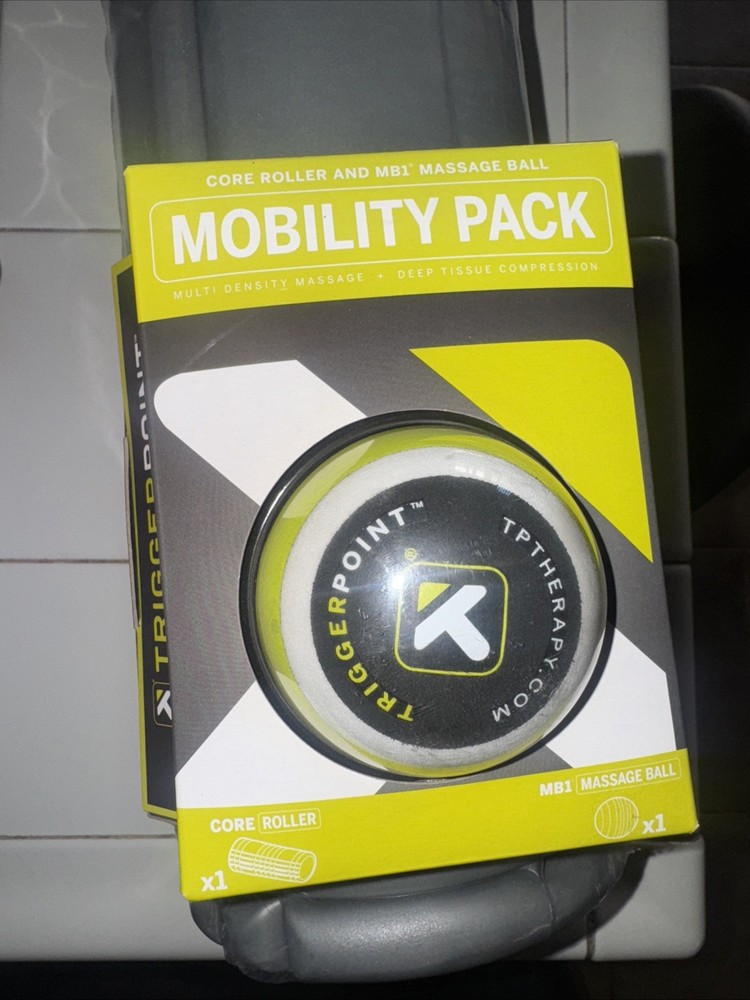 Trigger Point Mobility Pack: Grid Foam Roller And MB1 Massage Ball NWT
