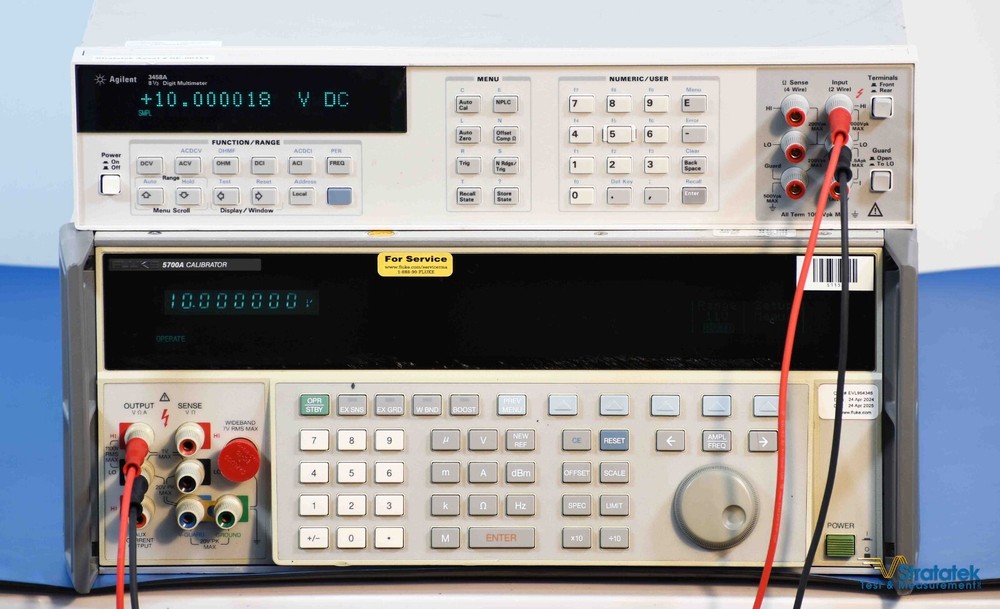 Fluke 5700A Multifunction Calibrator with Active Calibration by Fluke