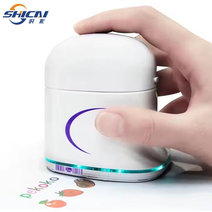 New full-color handheld printer, portable mini printer logo label inkjet printer