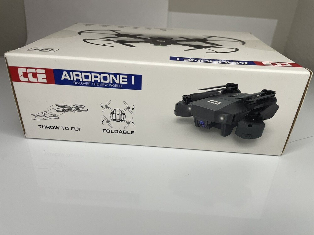 CCE Mini Folding Drone UAV with Altitude Hold, Flips, Headless Mode, 2 Batteries