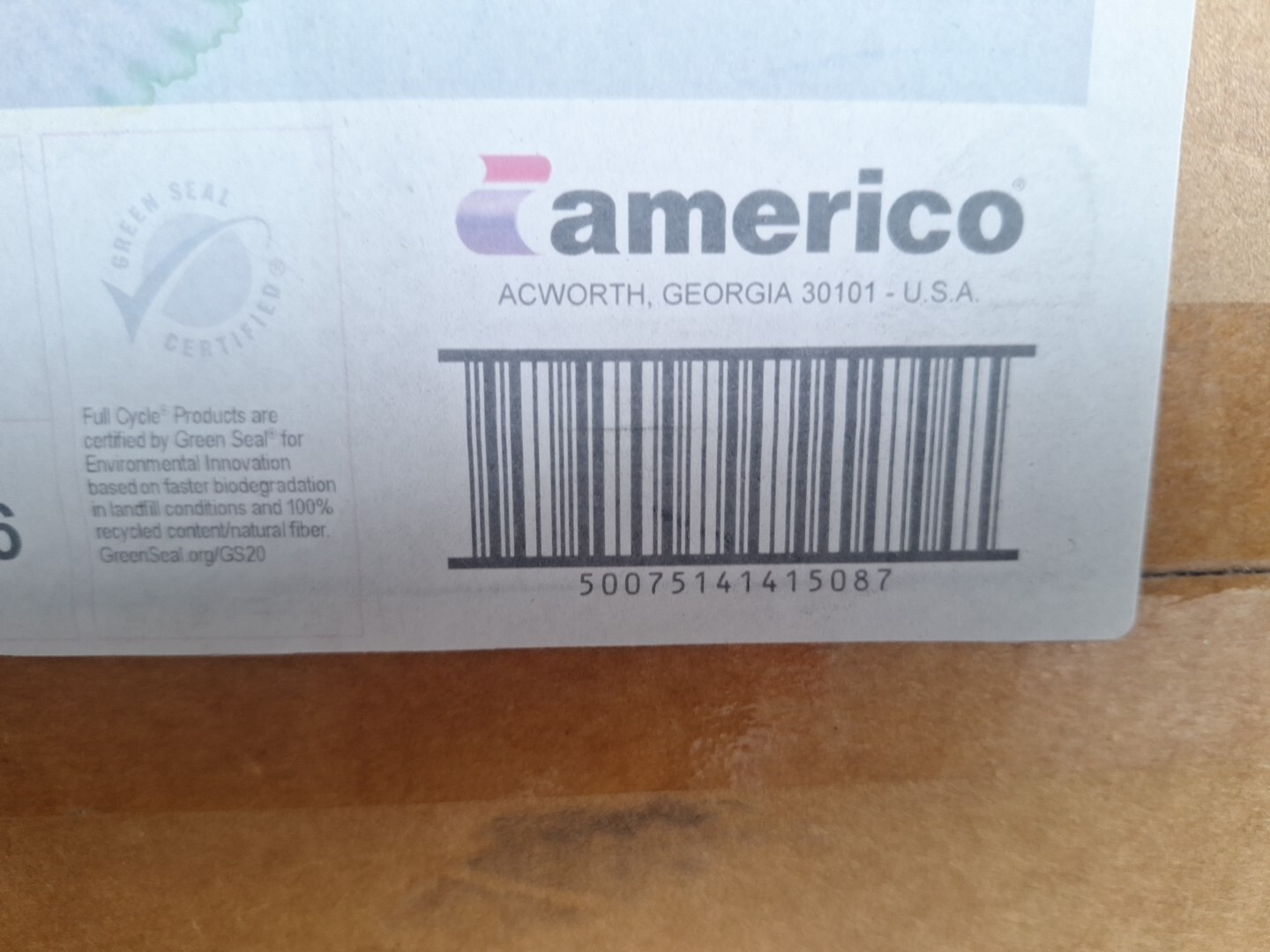 Americo #400316 Floor Scrubbing Pads, 16" Diameter Green 5/cs Brand New Unopened