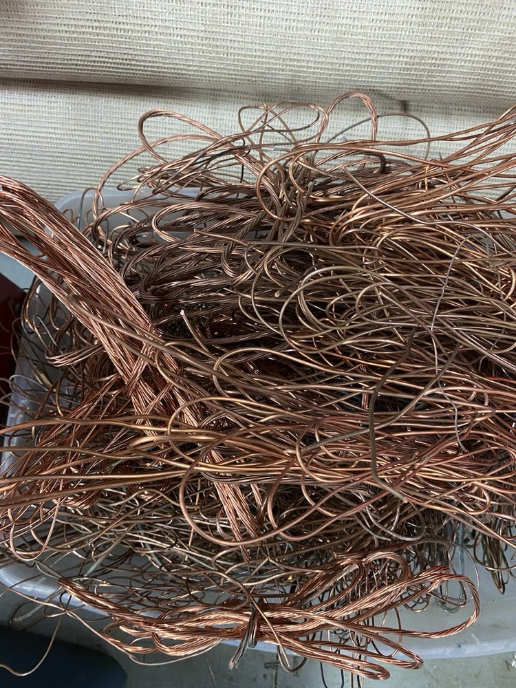 10 Lb #1 Bare Bright Copper Scrap Wire Clean