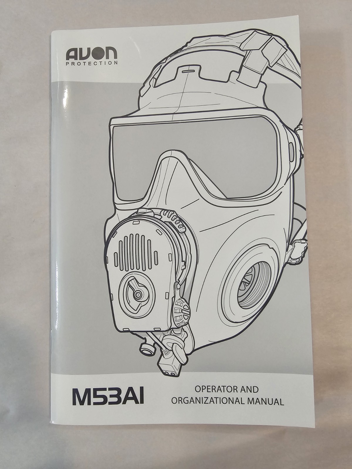 AVON FM53 Operator Card, Waterproof Bag, Operators Manual NEW
