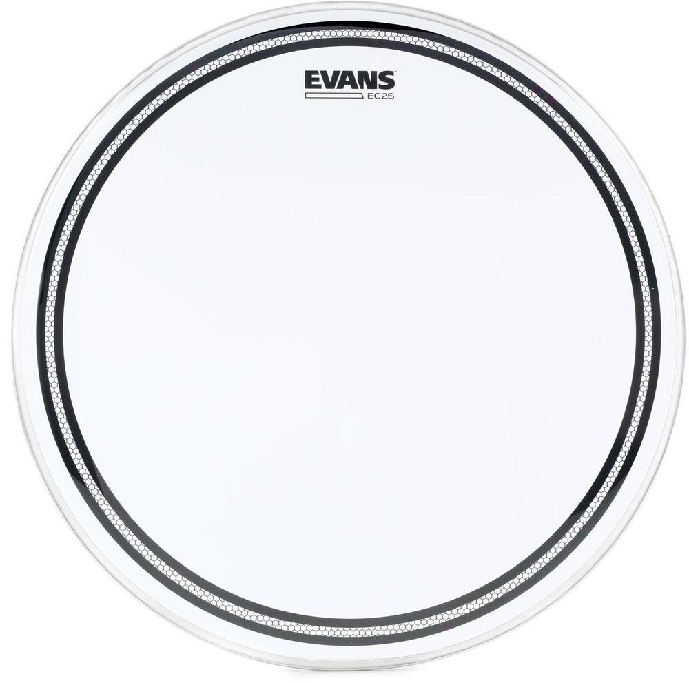 Evans EC2S Clear Drumhead - 18 inch (2-pack) Bundle