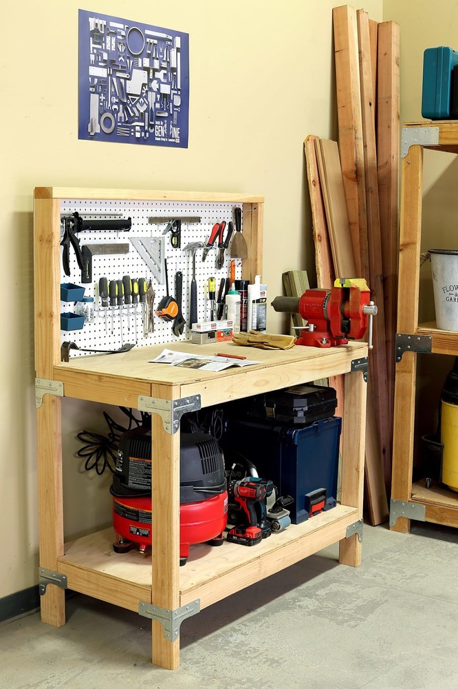 Simpson Strong-Tie WBSK WBSK Workbench and Shelving Hardware Kit