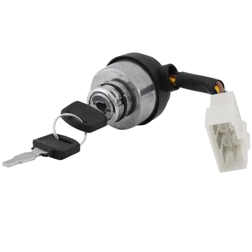 6 Wire Ignition Switch, Ignition Start Key Switch, 2.5-6.5kw 188F Generator