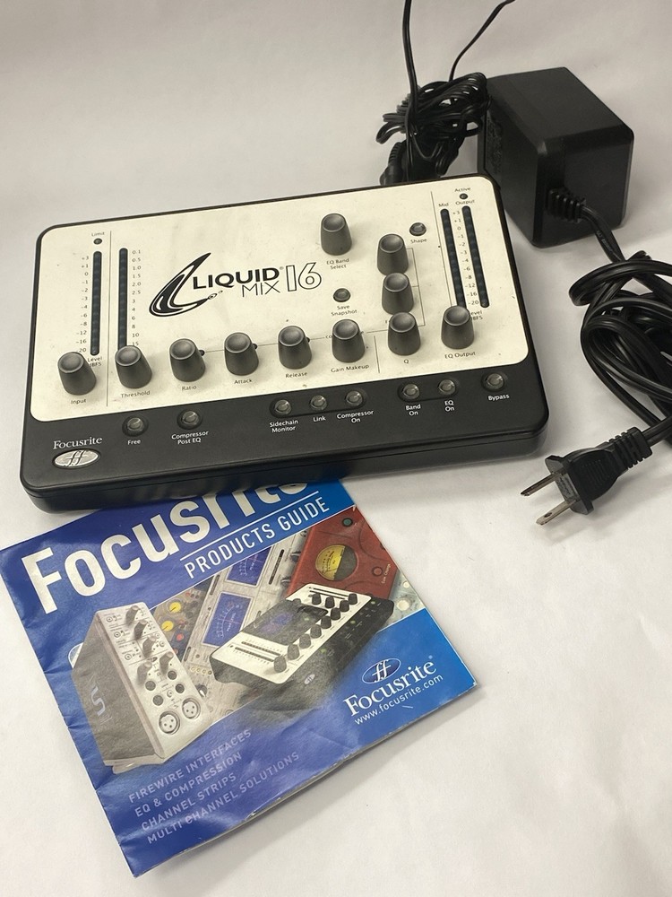 Focusrite Liquid Mix 16 - FireWire DSP Processor and Control Surface
