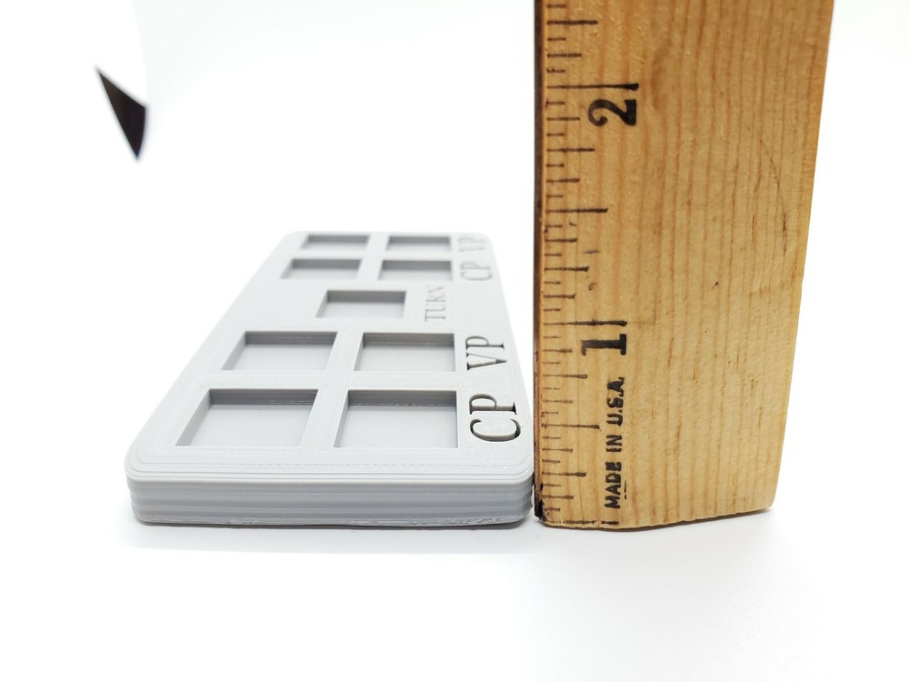 3D Printed Point Counter. Victory, Command Points, Turn # Tracker