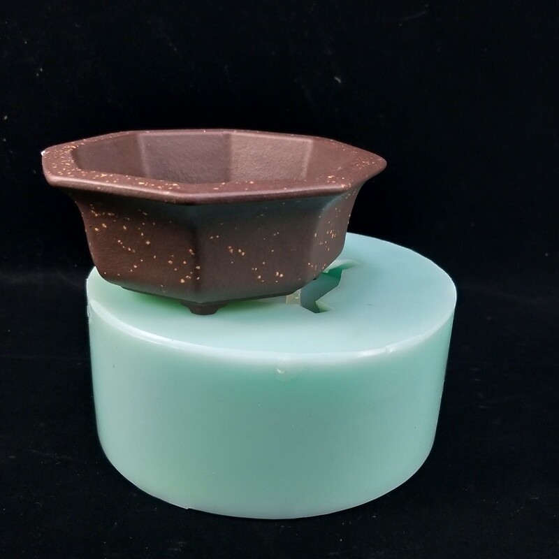 DIY Silicone Flower Pot Mold 3D Cement Mold Silicone Concrete Geometric Pot Mold