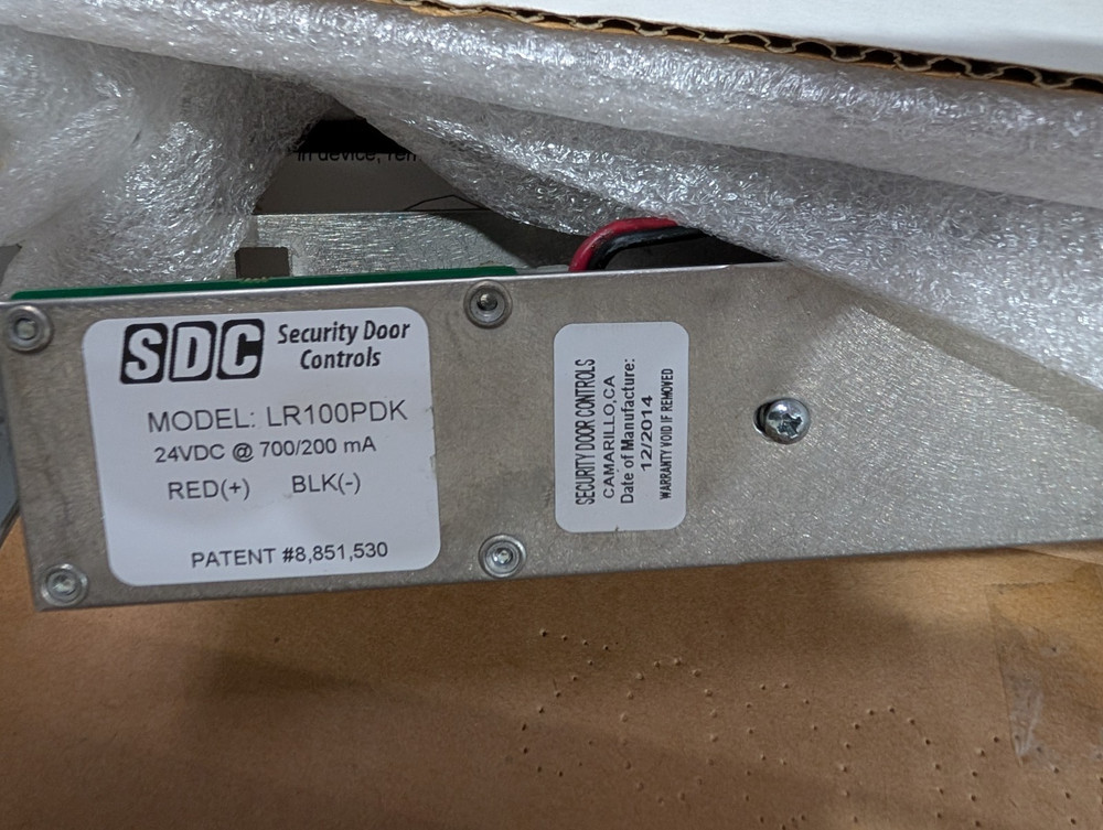 SDC LR100PDK Electric Latch Retraction Kit, 36", PHI