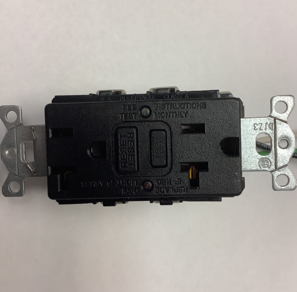 GMS Kit Replacement Black 20Amp GFCI (G30-B01)
