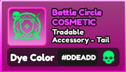 World Zero WZ - COSMETICS - #DDEADD (DEAD) - TAIL