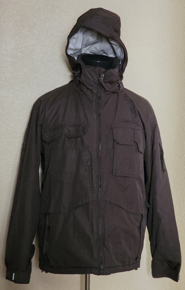 Helix Brown Snowboard Jacket Coat SIZE MEDIUM / NICE CONDITION!