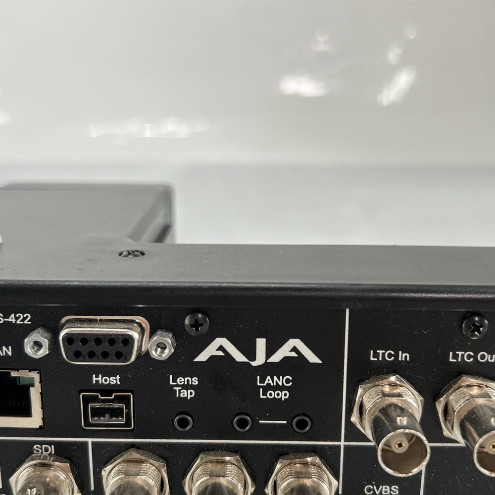 AJA KI PRO VIDEO SYSTEMS VIDEO RECORDER ADAPTER