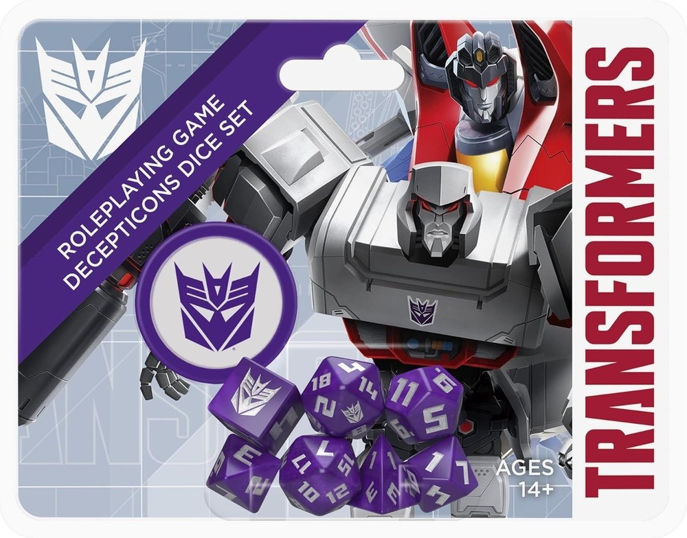 Transformers RPG: Decepticon Dice Set