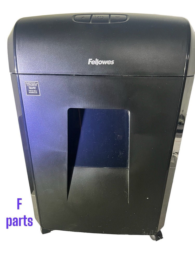 Fellowes Microshred 1800MC 18-Sheet Micro-Cut Shredder Please Read