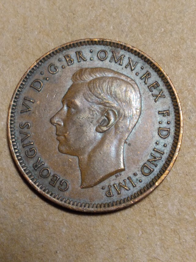 1943 Great Britain Farthing